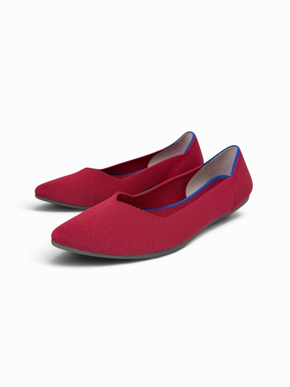 Rothy’s The Point Dark Red Ballet Flats
